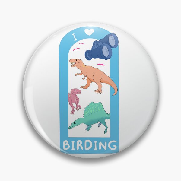 Item preview, I <3 birding dinosaurs designed and sold by stressed student's t-test.