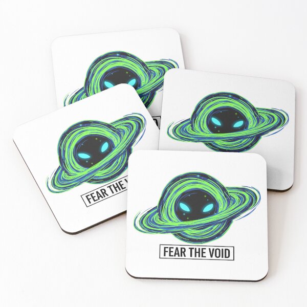 Item preview, Fear the Void – Premium 4K Cosmic Sticker Design designed and sold by DaveyBoyFlips.