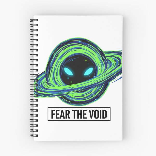 Item preview, Fear the Void – Premium 4K Cosmic Sticker Design designed and sold by DaveyBoyFlips.