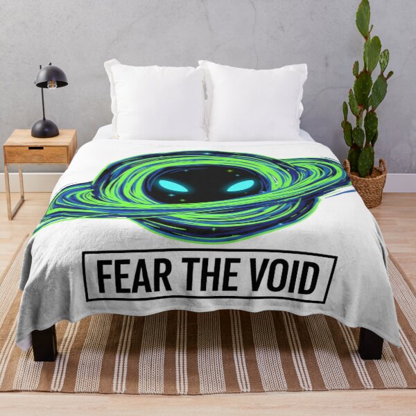 Item preview, Fear the Void – Premium 4K Cosmic Sticker Design designed and sold by DaveyBoyFlips.