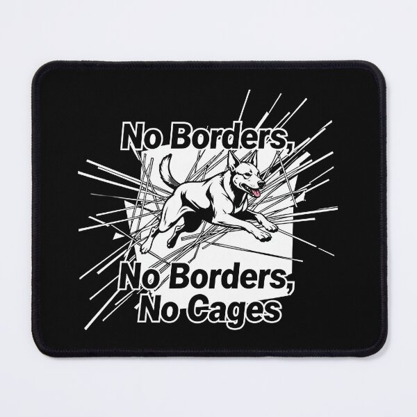 Item preview, No Borders No Cage designed and sold by Uglyandcute.