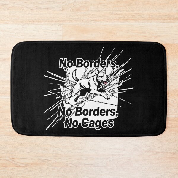 Item preview, No Borders No Cage designed and sold by Uglyandcute.