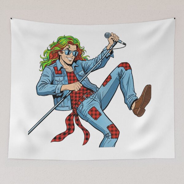 Item preview, Rock singer designed and sold by PP&RAINBOW SHOP.