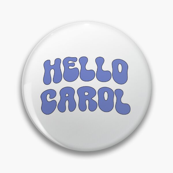 Item preview, Hello Carol - Pluribus designed and sold by sapphicflowers.