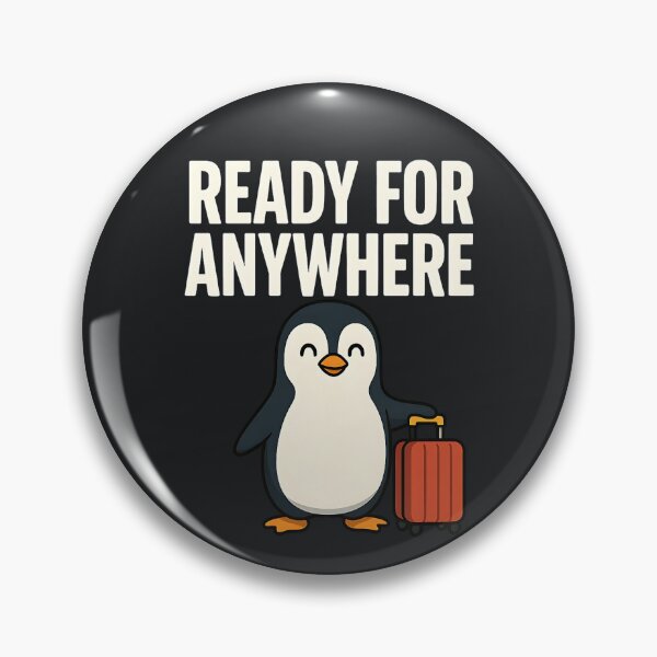 Item preview, Ready For Anywhere – Penguin Travel Mood designed and sold by Taans-Creation.