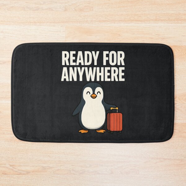 Item preview, Ready For Anywhere – Penguin Travel Mood designed and sold by Taans-Creation.