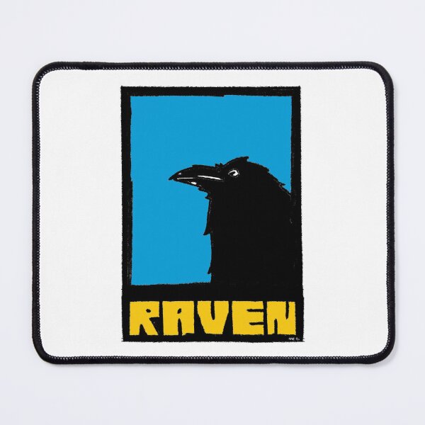 Item preview, Raven – Bold Pop Art - Bird art Illustration by GW-ART designed and sold by GWARTGB.