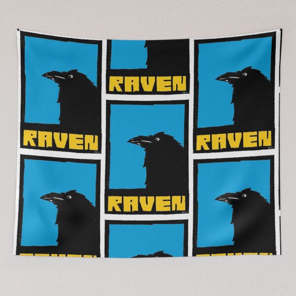 Item preview, Raven – Bold Pop Art - Bird art Illustration by GW-ART designed and sold by GWARTGB.