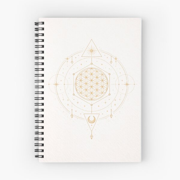 Item preview, Flower of Life Sacred Geometry – Sun Moon Spiritual designed and sold by PunchDrop.
