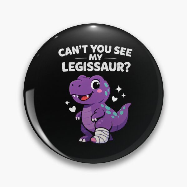 Item preview, Cant You See My Legisaur Funny Dinosaur designed and sold by FreshVibe Prints.
