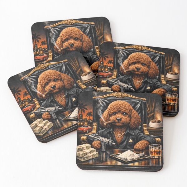 Item preview, Scarface con caniche: Poodleface designed and sold by Makutu.