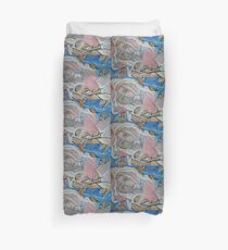 Lady of Leaves Duvet Cover