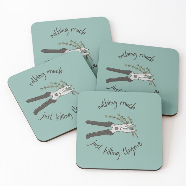 Item preview, Nothing Much Just Killing Thyme - Funny Herb Pun designed and sold by Josh Meyer Designs.