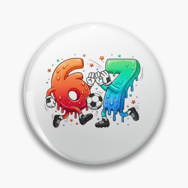 Item preview, "Funny Cartoon Soccer Players 6 7, Epic Soccer Meme, For Kids Girls Men, Sports Humor designed and sold by bilal sibgui.
