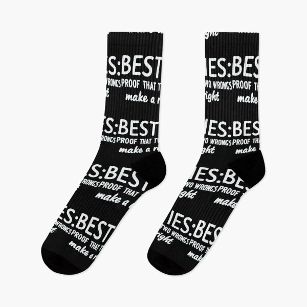 Item preview, Funny Best Friend Quote - Two Wrongs Make a Right designed and sold by ZyVoAli.