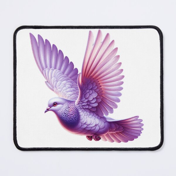 Item preview, Iridescent Geometric Dove Sticker – Photorealistic Peace Symbol in Autumn Mosaic  designed and sold by ARTCREATESHOP.