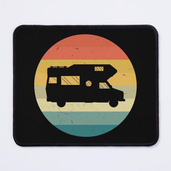 Item preview, Vintage RV Camper Retro Motorhome Art designed and sold by GetGoodFit.