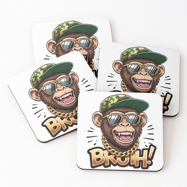 Item preview, Cool Chimp Dabbing - Geng Geng Urban Streetwear Monkey designed and sold by rjjvstudio26.
