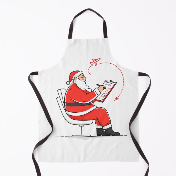 Item preview, Santa Planning the Perfect Route designed and sold by NatureStyle555.