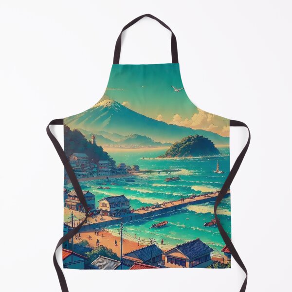 Item preview, Serene Shores of Fuji designed and sold by ZenGrooves.