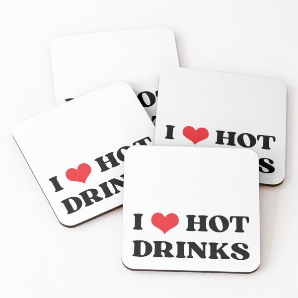 Item preview, I LOVE Hot Drinks designed and sold by Generally Unquotable.