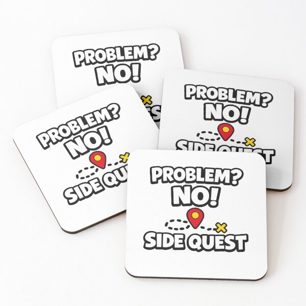 Item preview, Problem? NO! Side Quest designed and sold by AggAverse.