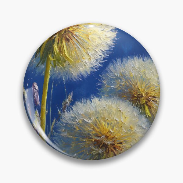 Item preview, A beautiful 3D painting of dandelions, grass, and sky. designed and sold by RoseShop2093.