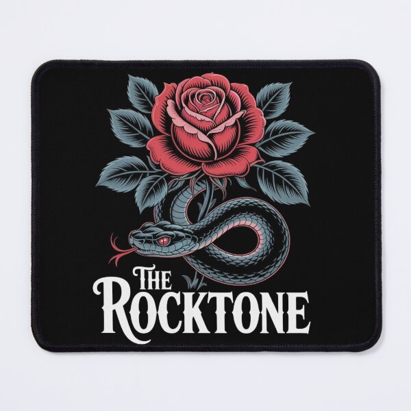 Item preview, RockTone Snake & Rose - Traditional Tattoo Graphic designed and sold by RockToneShop.