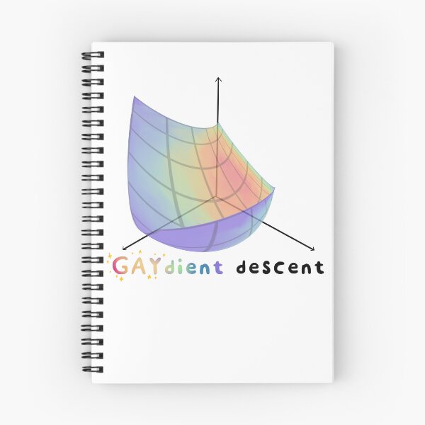 Item preview, Gay-dient descent  designed and sold by stressed student's t-test.
