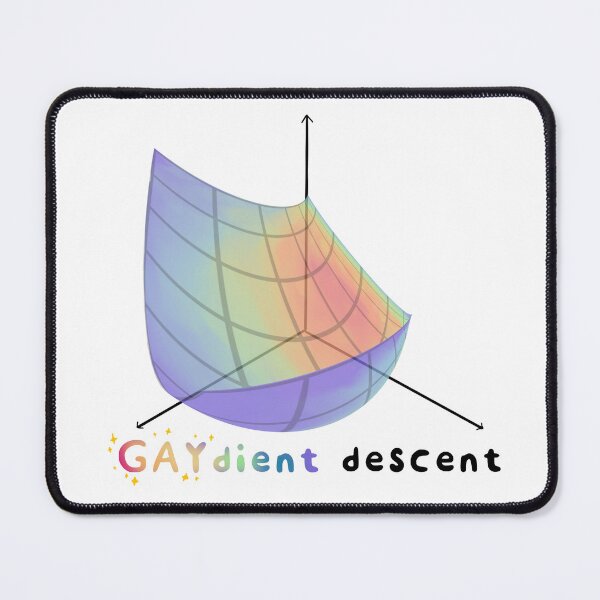 Item preview, Gay-dient descent  designed and sold by stressed student's t-test.