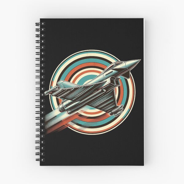 Item preview, Typhoon Jet Retro Art – Bold Fighter Jet Design for Aviation Lovers designed and sold by Zoo-Moo.