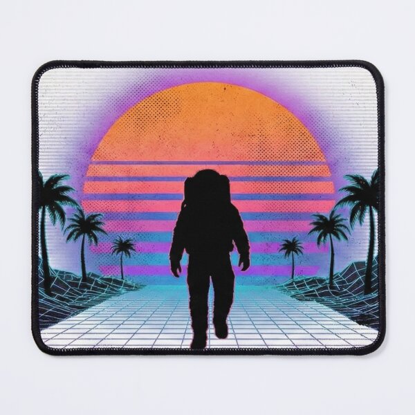 Item preview, Retro Synthwave Astronaut - 80s Vaporwave Sunset Aesthetics designed and sold by vismark.
