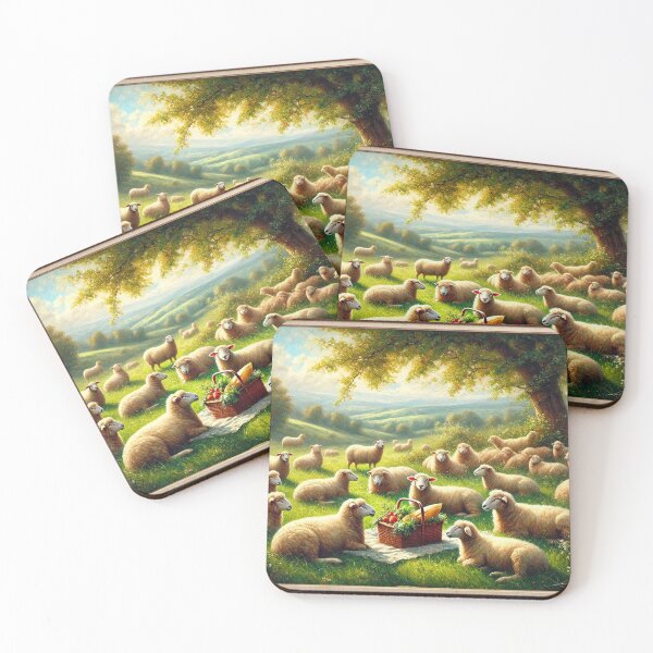 Item preview, Sheepism – Picnic of the Flock designed and sold by Thpoar.