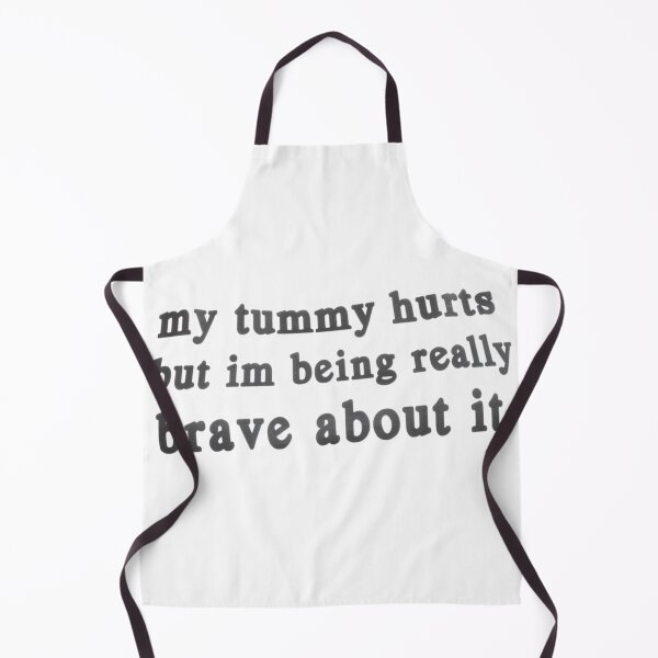 Item preview, My Tummy Hurts But I'm Being Really Brave About It Shirt, Funny IBS Meme Tee, Chronic Illness Warrior T-Shirt, Sarcastic Ironic Typography Shirt, Silly Little Tummy Problems Top. designed and sold by AmShirtss.