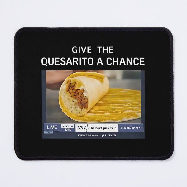 Item preview, Give The Quesarito A Chance , Nuggets basketball designed and sold by FerminVigo.