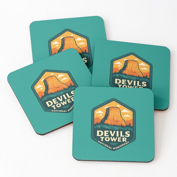 Item preview, Devils Tower National Monument  designed and sold by Broken Antler Designs .