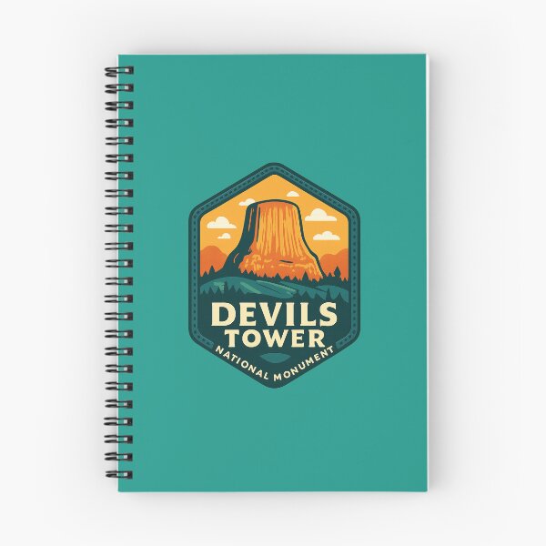 Item preview, Devils Tower National Monument  designed and sold by Broken Antler Designs .