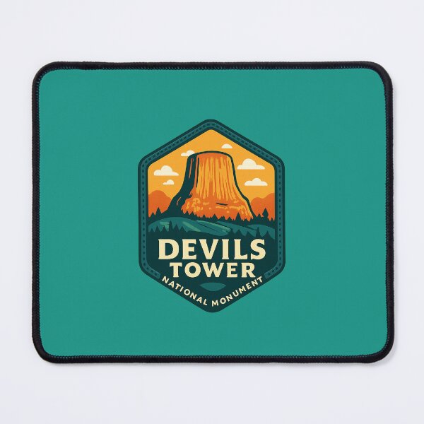 Item preview, Devils Tower National Monument  designed and sold by Broken Antler Designs .
