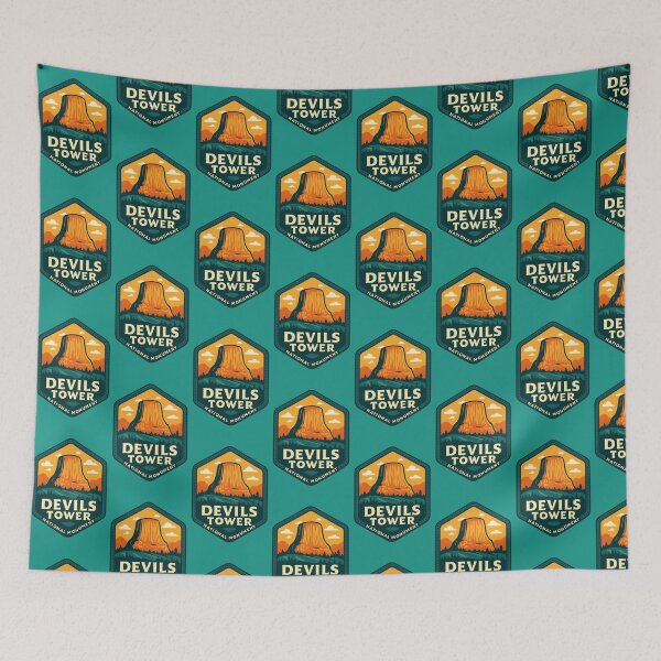 Item preview, Devils Tower National Monument  designed and sold by Broken Antler Designs .