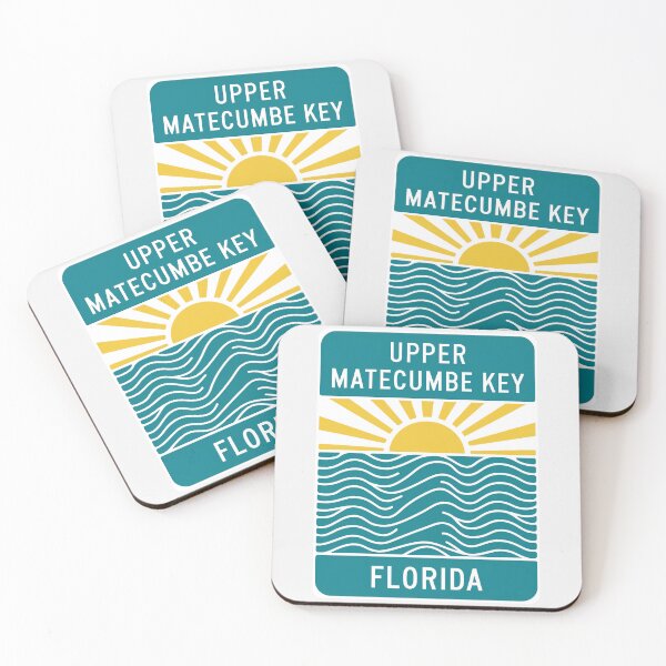 Item preview, Upper Matecumbe Key Florida - Beach Sign designed and sold by TheOldMittenIllustrated.