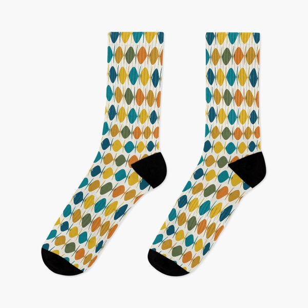 Item preview, Mid Century Modern Multicolor Retro Fish Pattern designed and sold by kierkegaard.