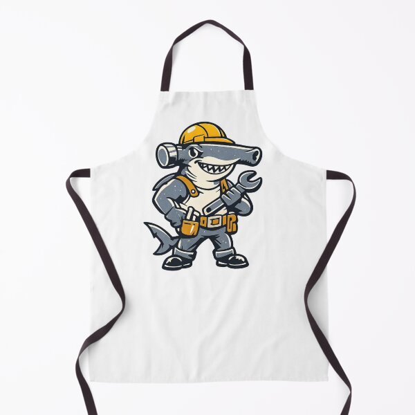 Item preview, Vintage Hammerhead Shark – Bold Retro Construction Logo designed and sold by Dax Studio.