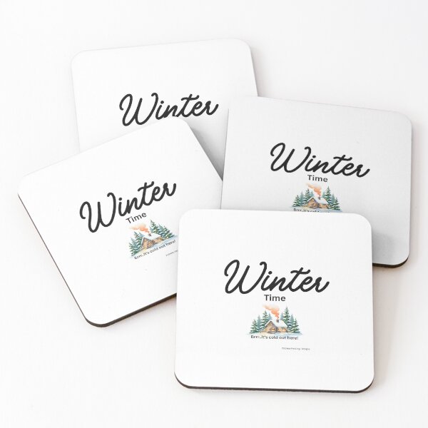 Item preview, Winter time slogan with Cabin designed and sold by PalomaHealing24.