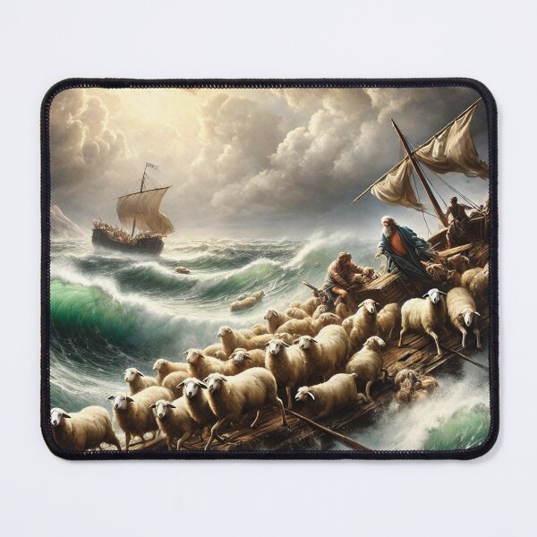 Item preview, Sheepism – The Raft of the Sheep designed and sold by Thpoar.