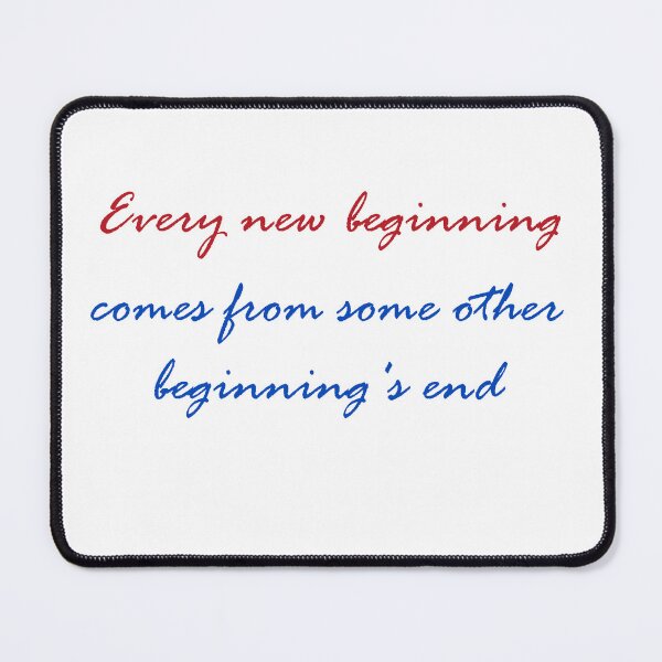 Item preview, One thing ends, another begins. designed and sold by fristsmokie.