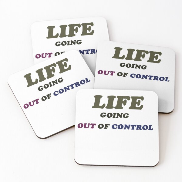 Item preview, Life Going Out of Control designed and sold by MESSY-MIND.