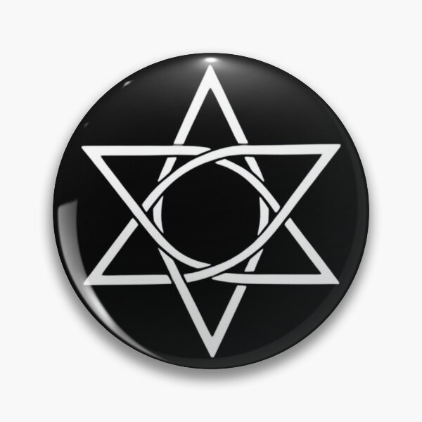 Item preview, hexagram sigil – occult witch symbol – sacred geometry designed and sold by Traumrausch.