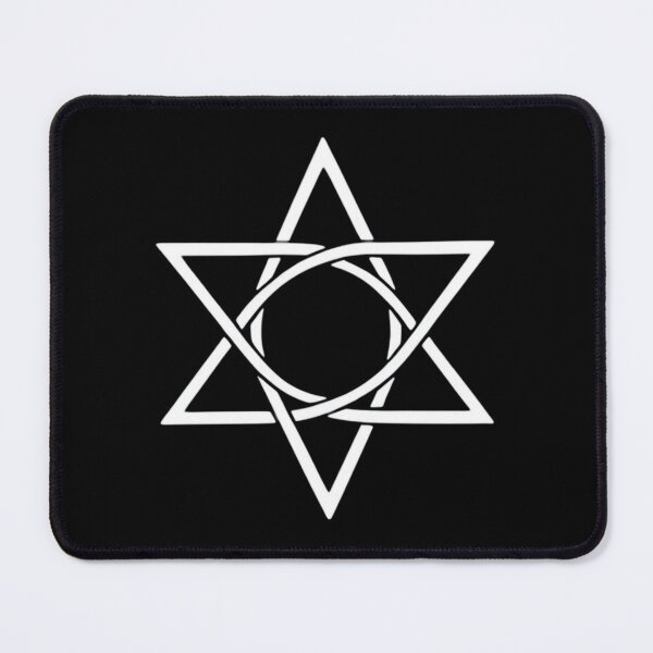 Item preview, hexagram sigil – occult witch symbol – sacred geometry designed and sold by Traumrausch.