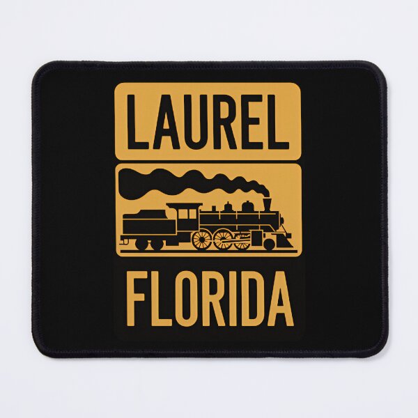 Item preview, Laurel Florida - Road Sign designed and sold by TheOldMittenIllustrated.
