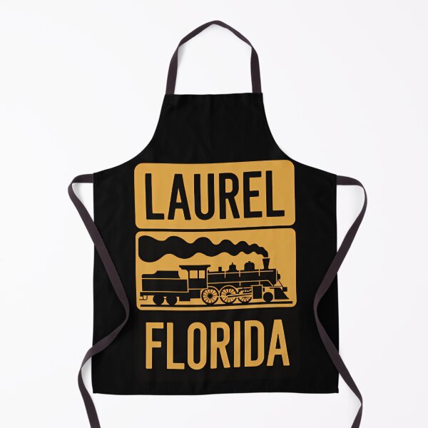 Item preview, Laurel Florida - Road Sign designed and sold by TheOldMittenIllustrated.